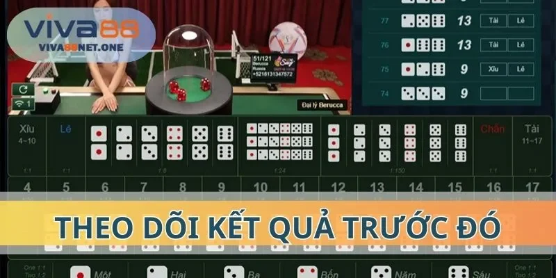 Cách chơi xí ngầu hiệu quả nhất là theo dõi kết quả trước đó